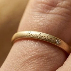 Custom Engraved Rings